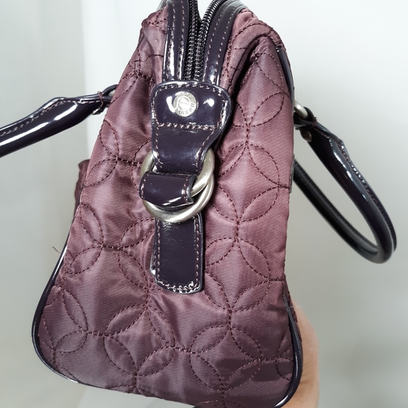 Vera Bradley pulm quilted handbag - Picture 4 of 8